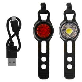 BrightSpot USB LED Lights, Black, Pair